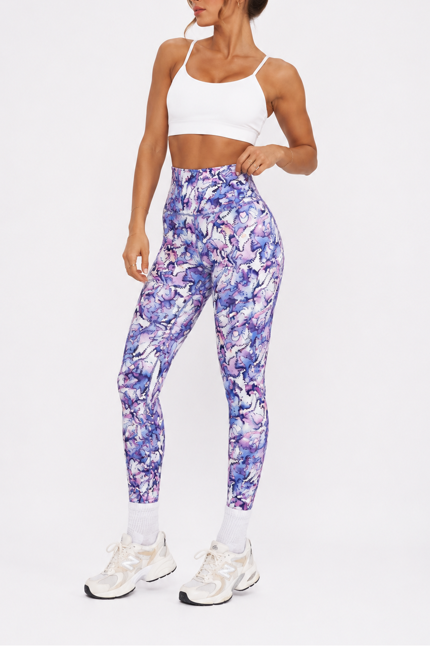 High Waist printed Legging