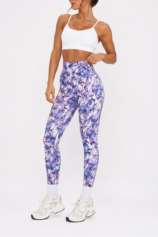 High Waist printed Legging