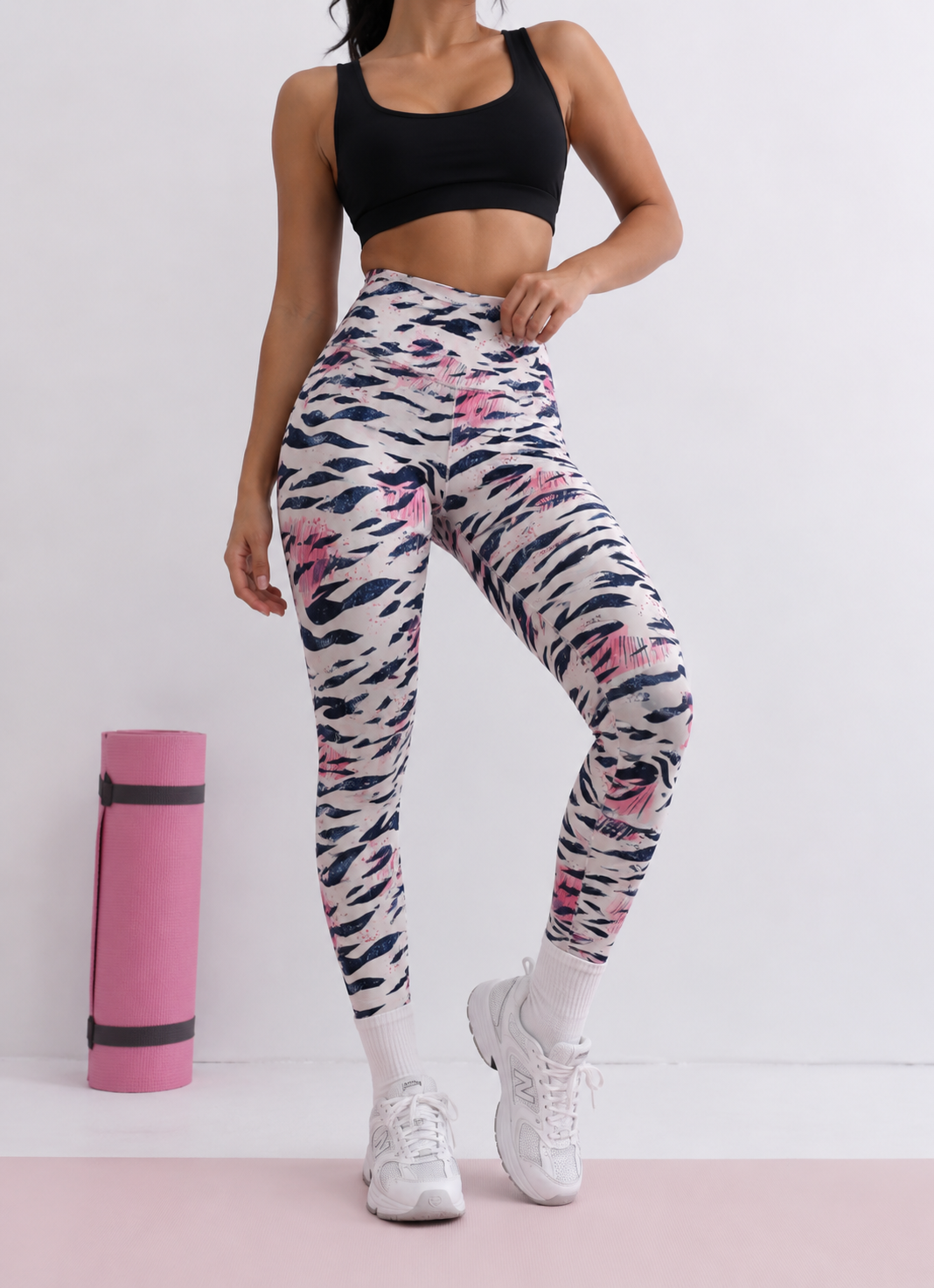 High Waist printed Legging