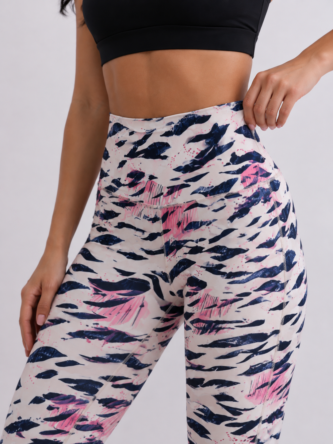 High Waist printed Legging