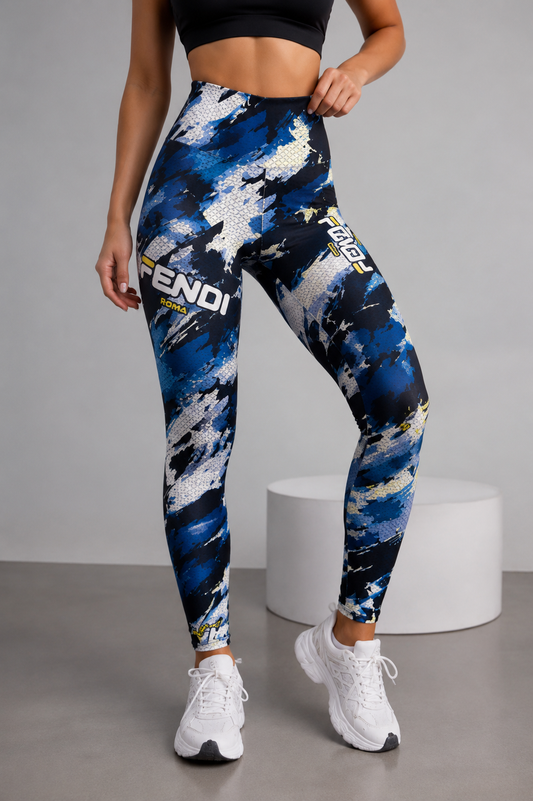 High Waist printed Legging