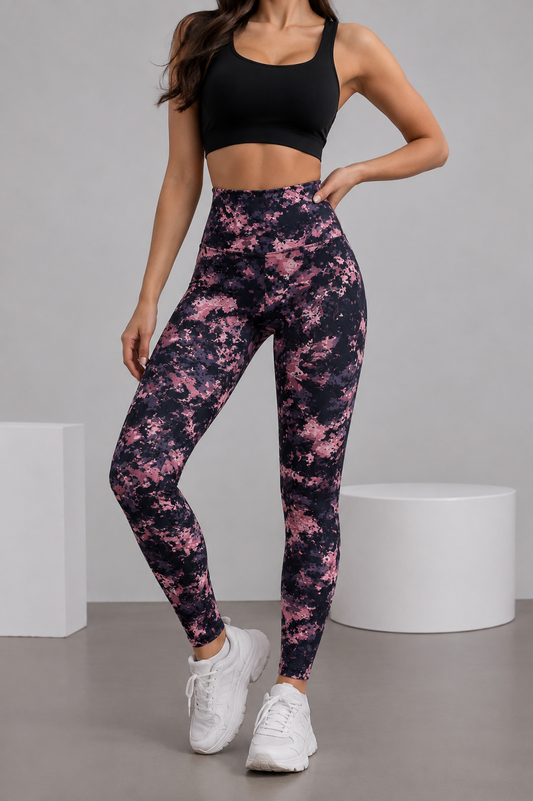 High Waist printed Legging