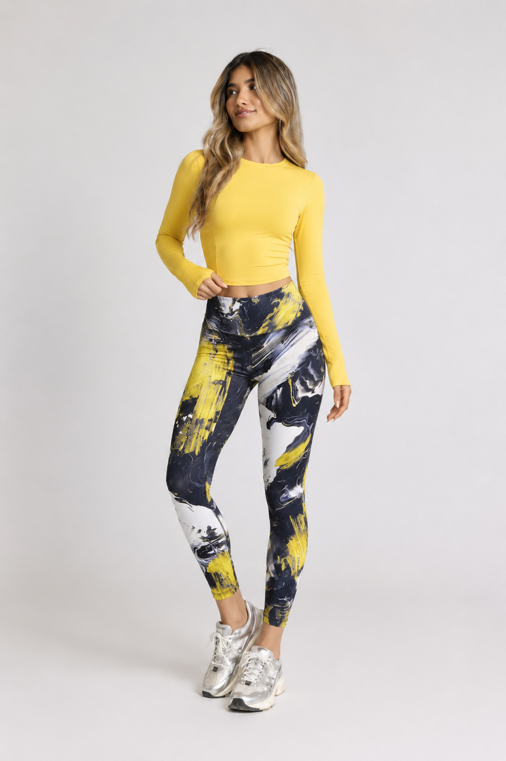 High Waist printed Legging