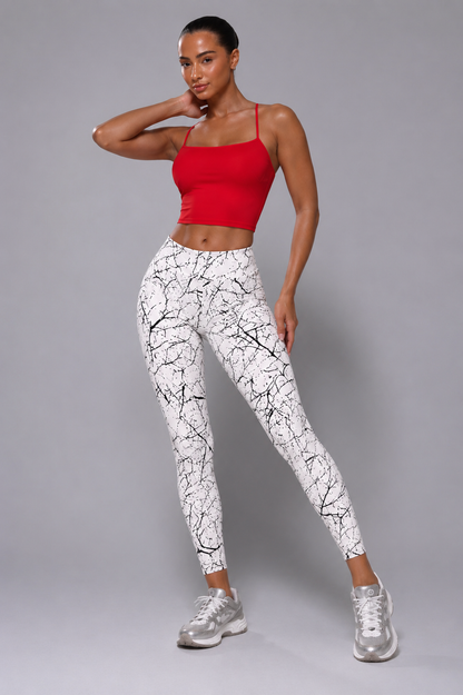 High Waist printed Legging