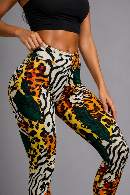 High Waist printed Legging