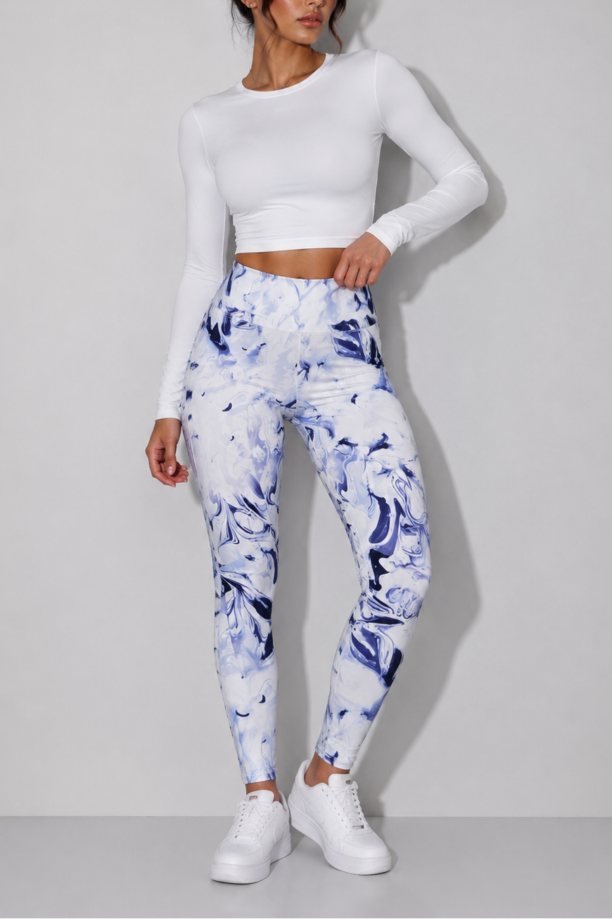 High Waist printed Legging