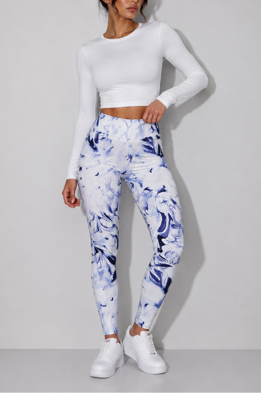 High Waist printed Legging