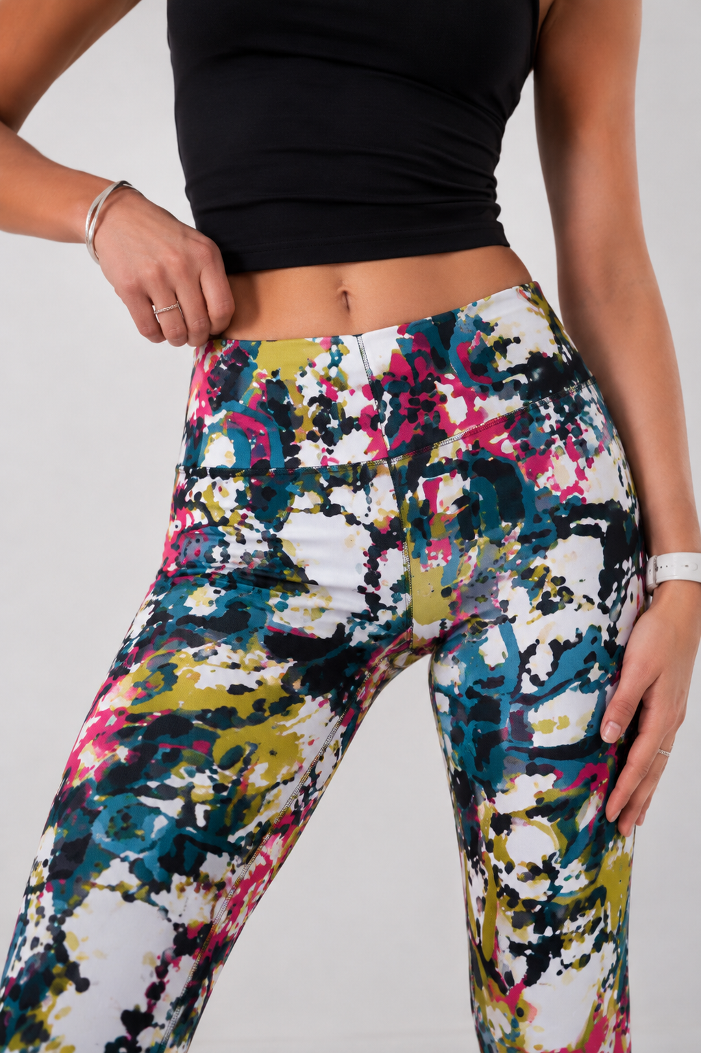 High Waist printed Legging