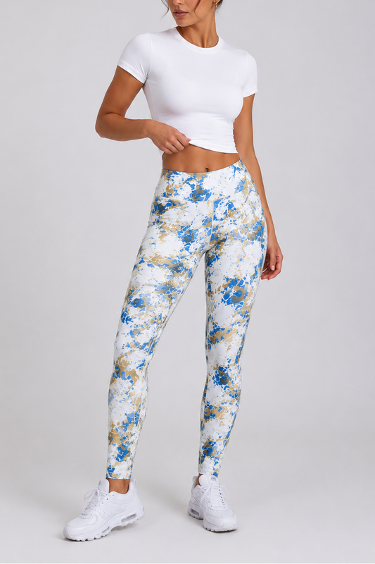 High Waist printed Legging