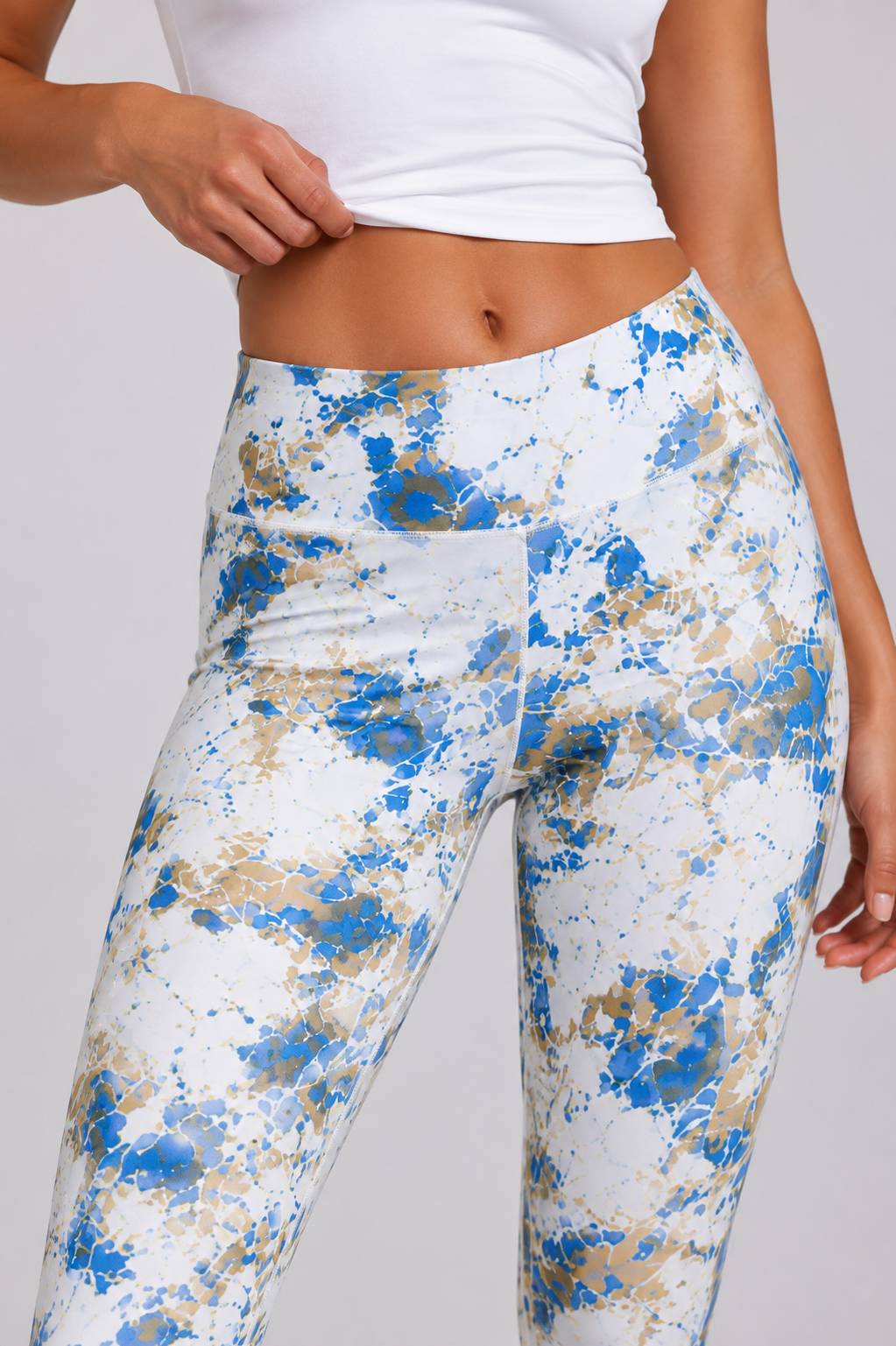 High Waist printed Legging