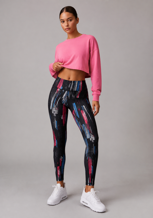 High Waist printed Legging