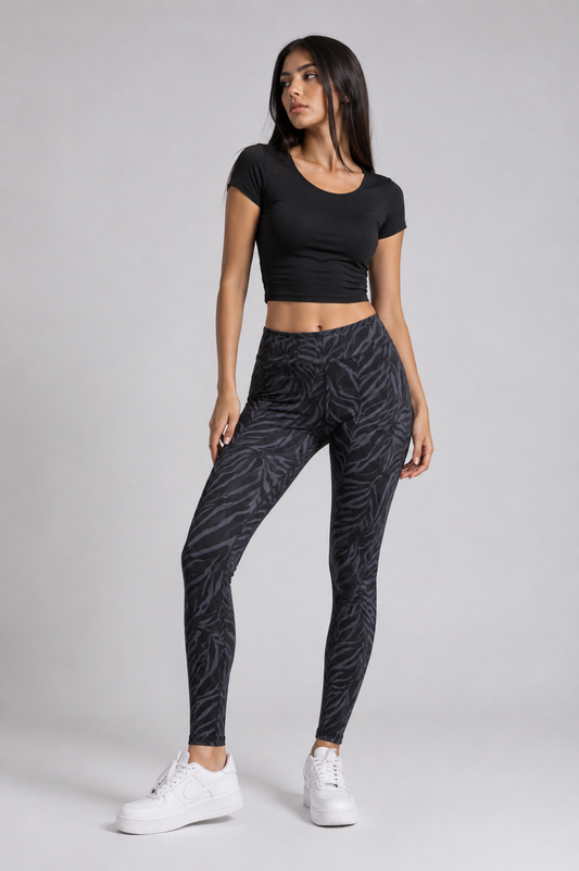High Waist printed Legging