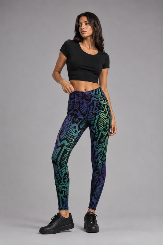 High Waist printed Legging