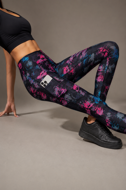 High Waist printed Legging