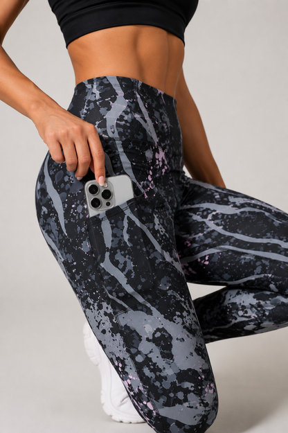 High Waist printed Legging