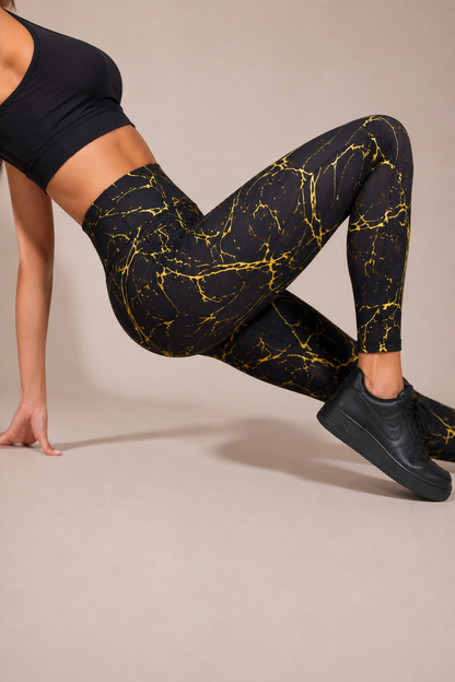 High Waist printed Legging