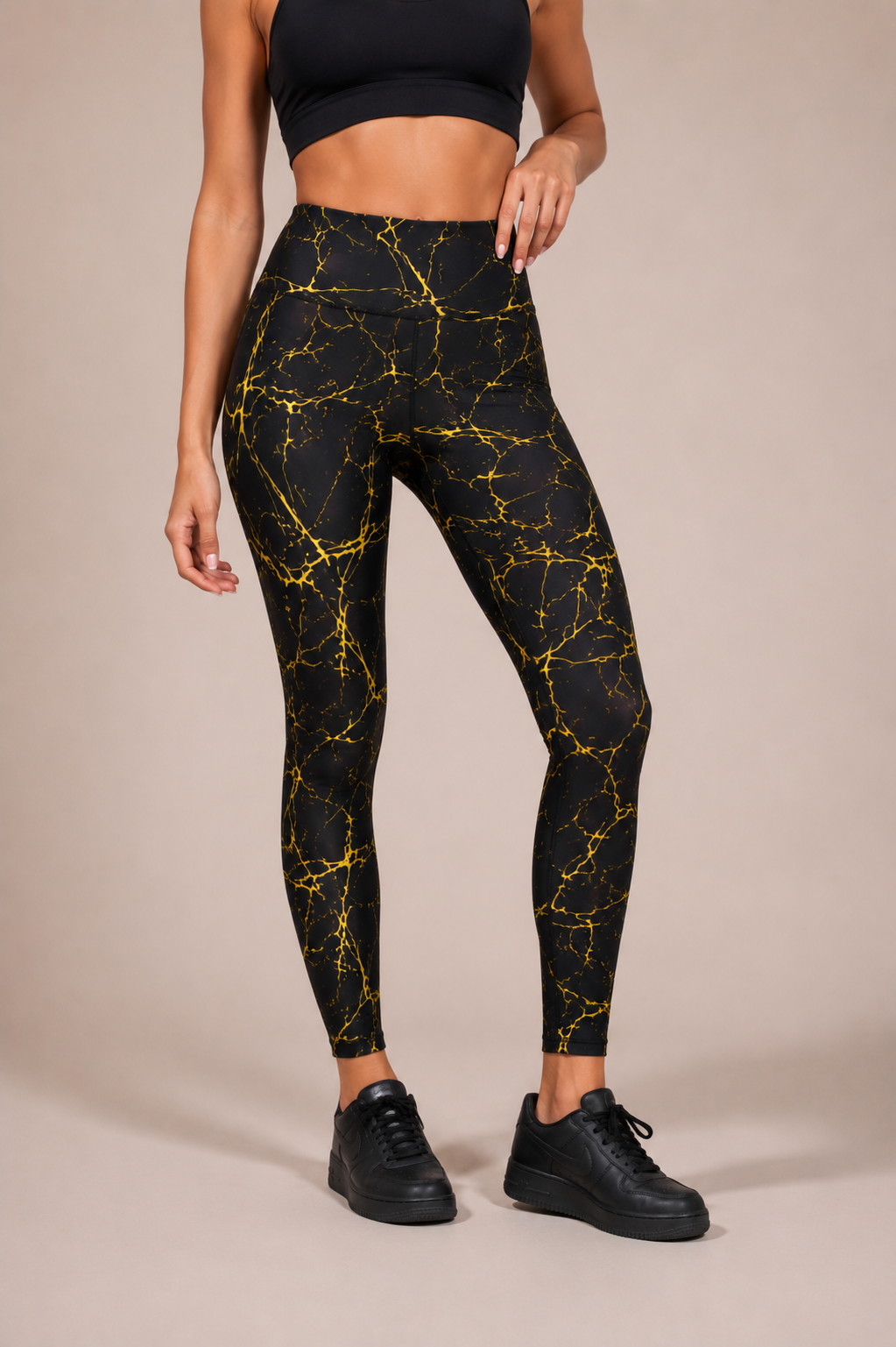 High Waist printed Legging