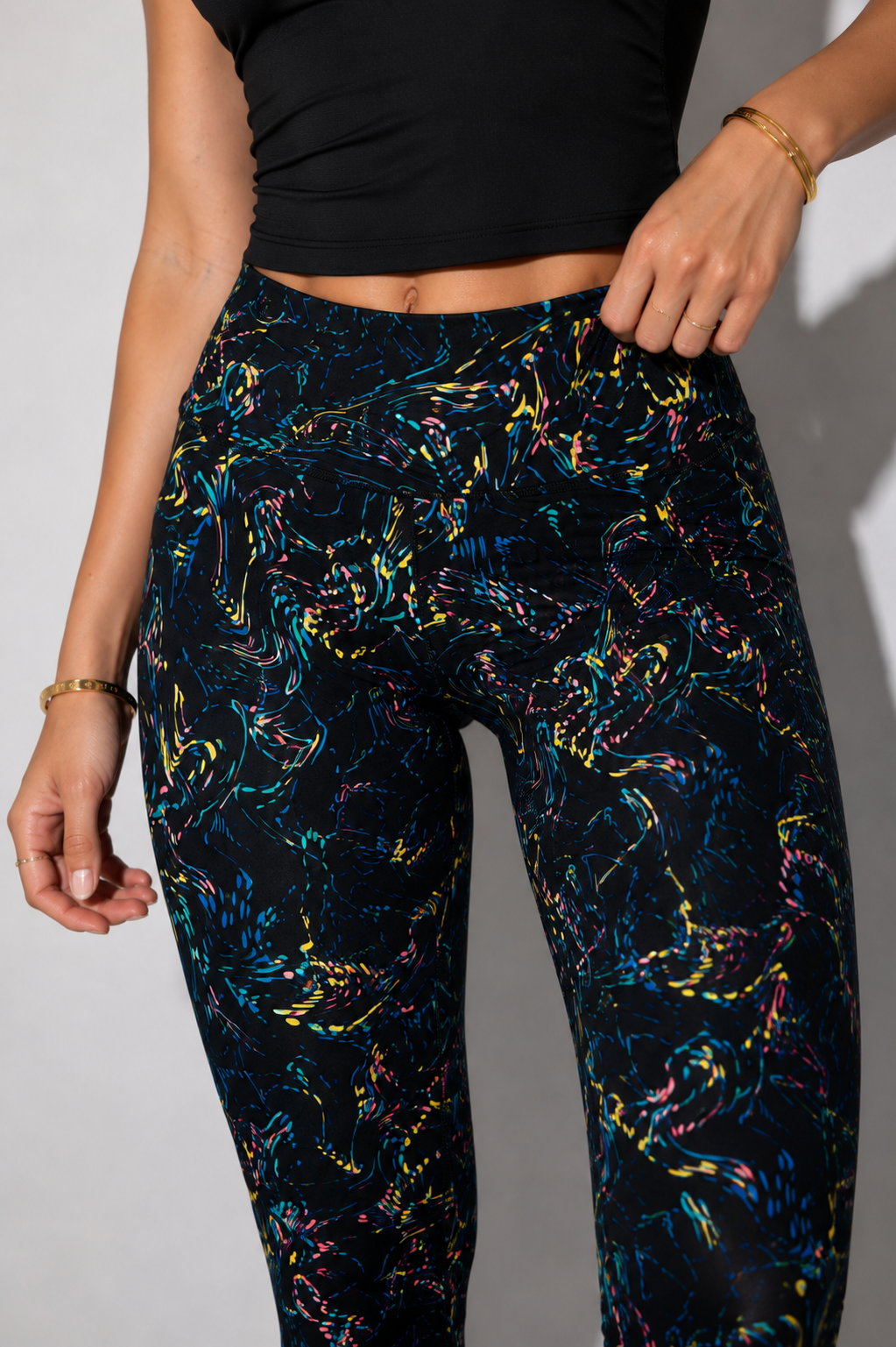 High Waist printed Legging