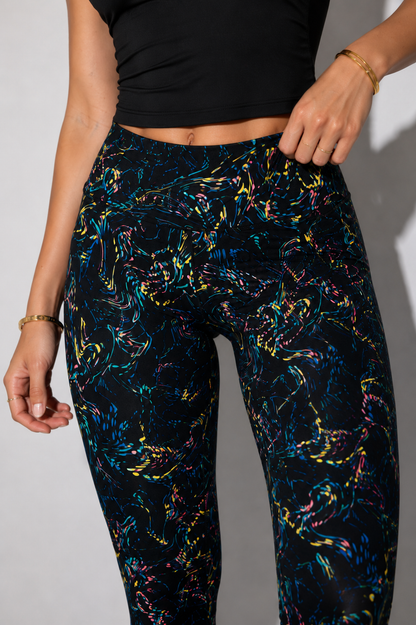 High Waist printed Legging