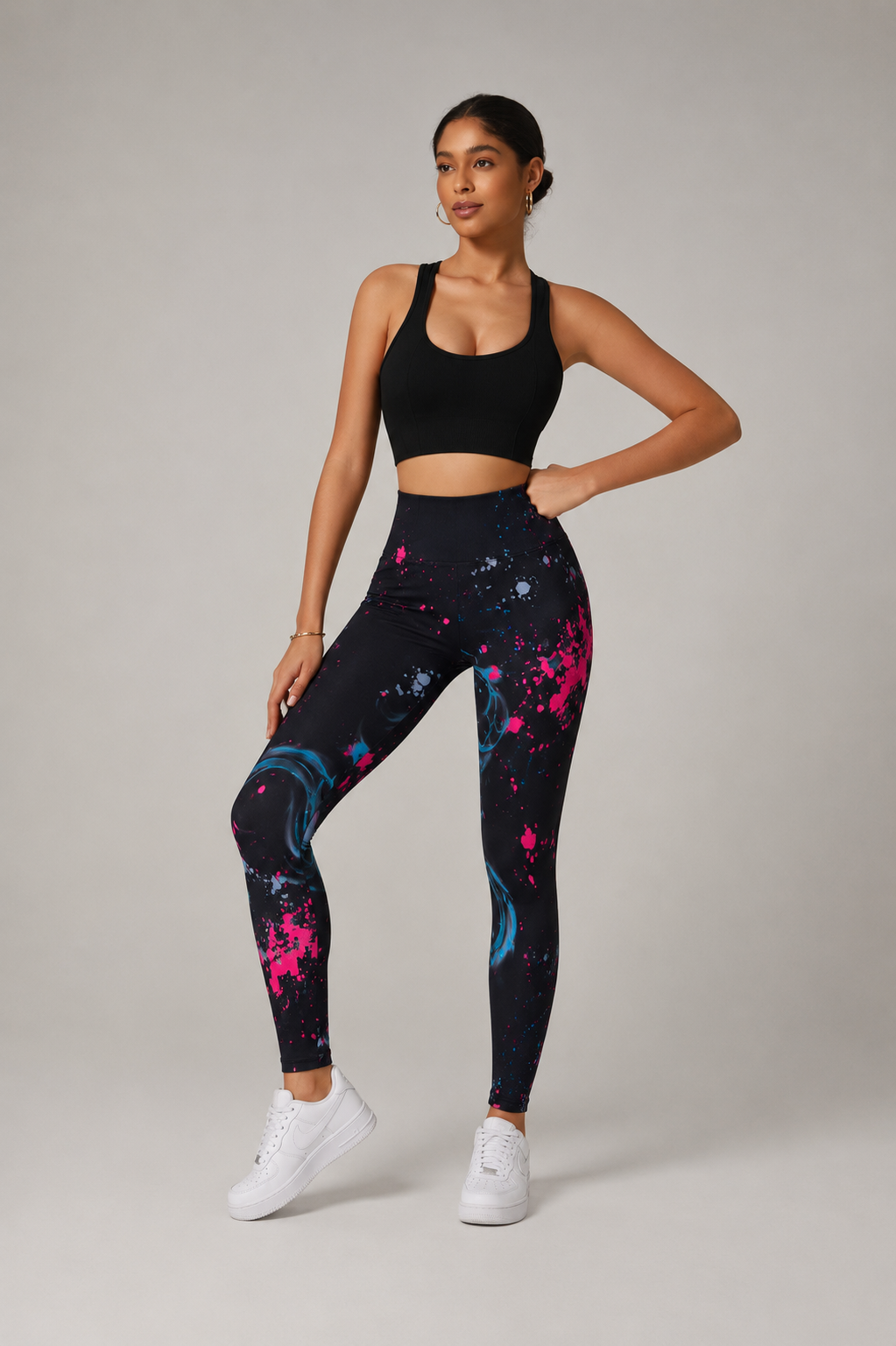 High Waist printed Legging