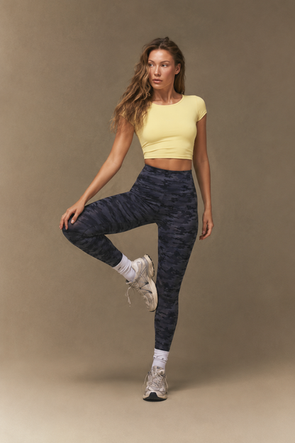 High Waist printed Legging