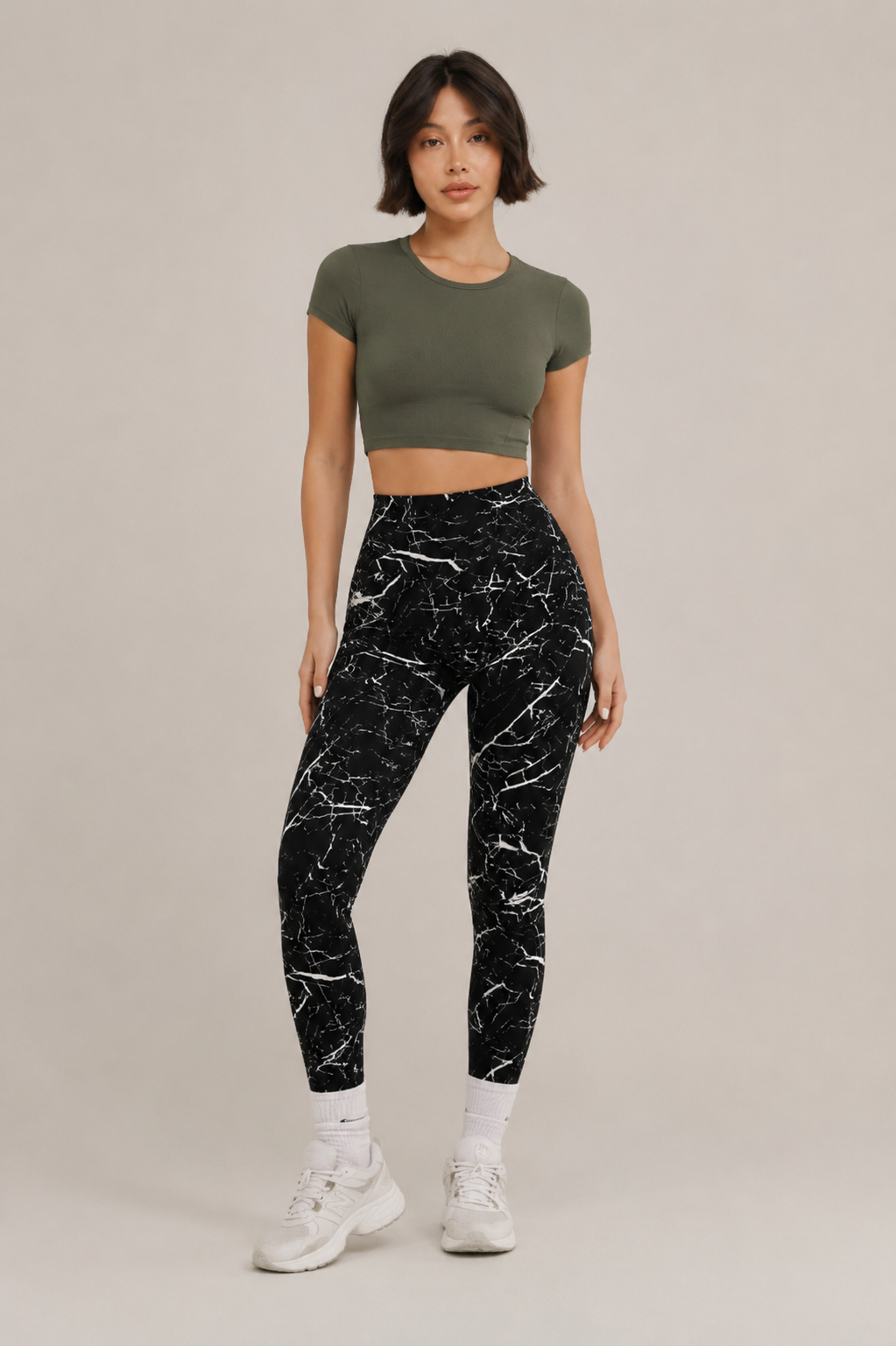 High Waist printed Legging