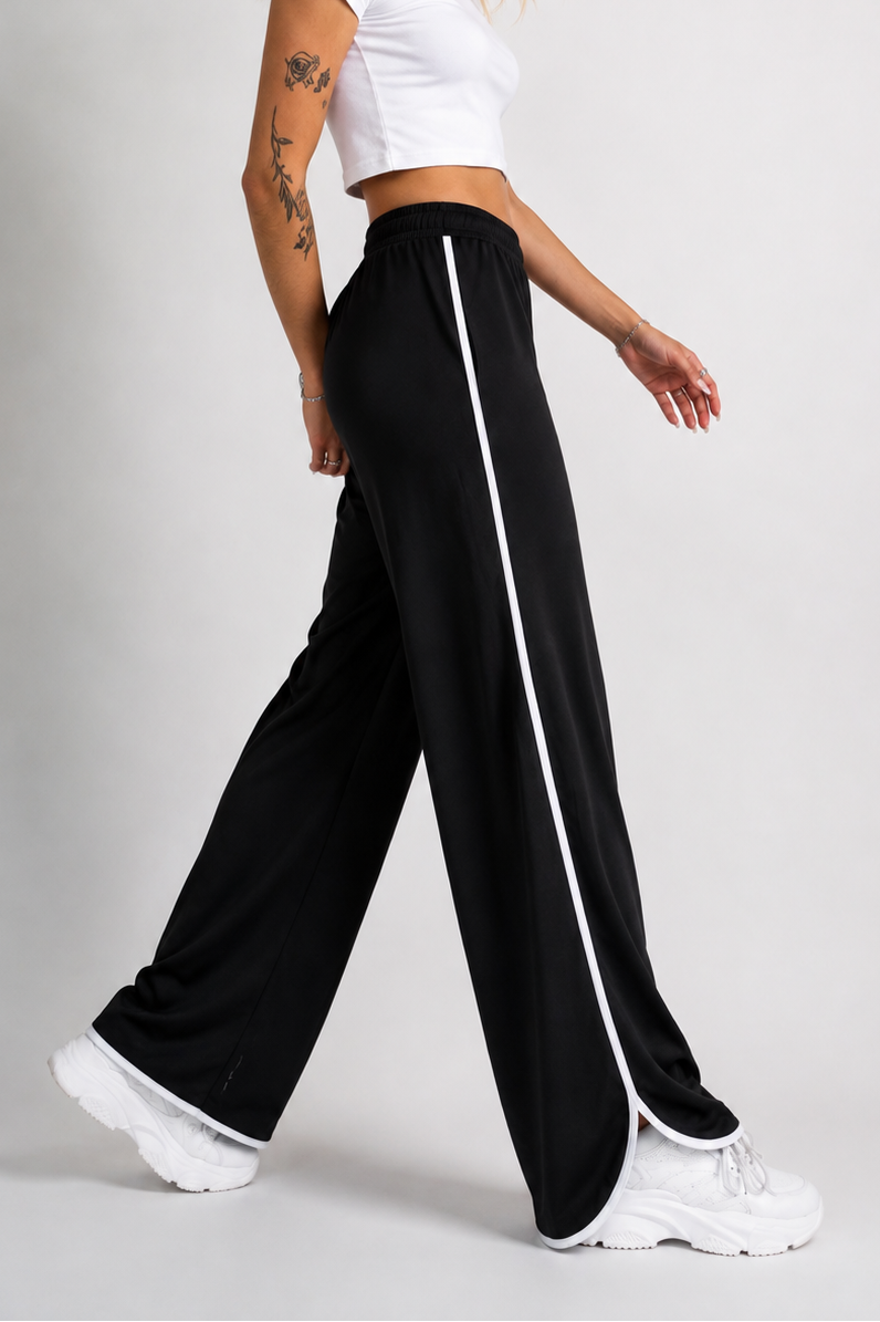 Side Line Wide Leg Pants