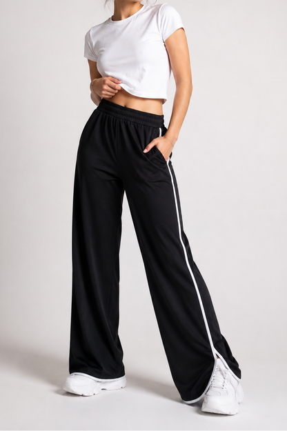 Side Line Wide Leg Pants