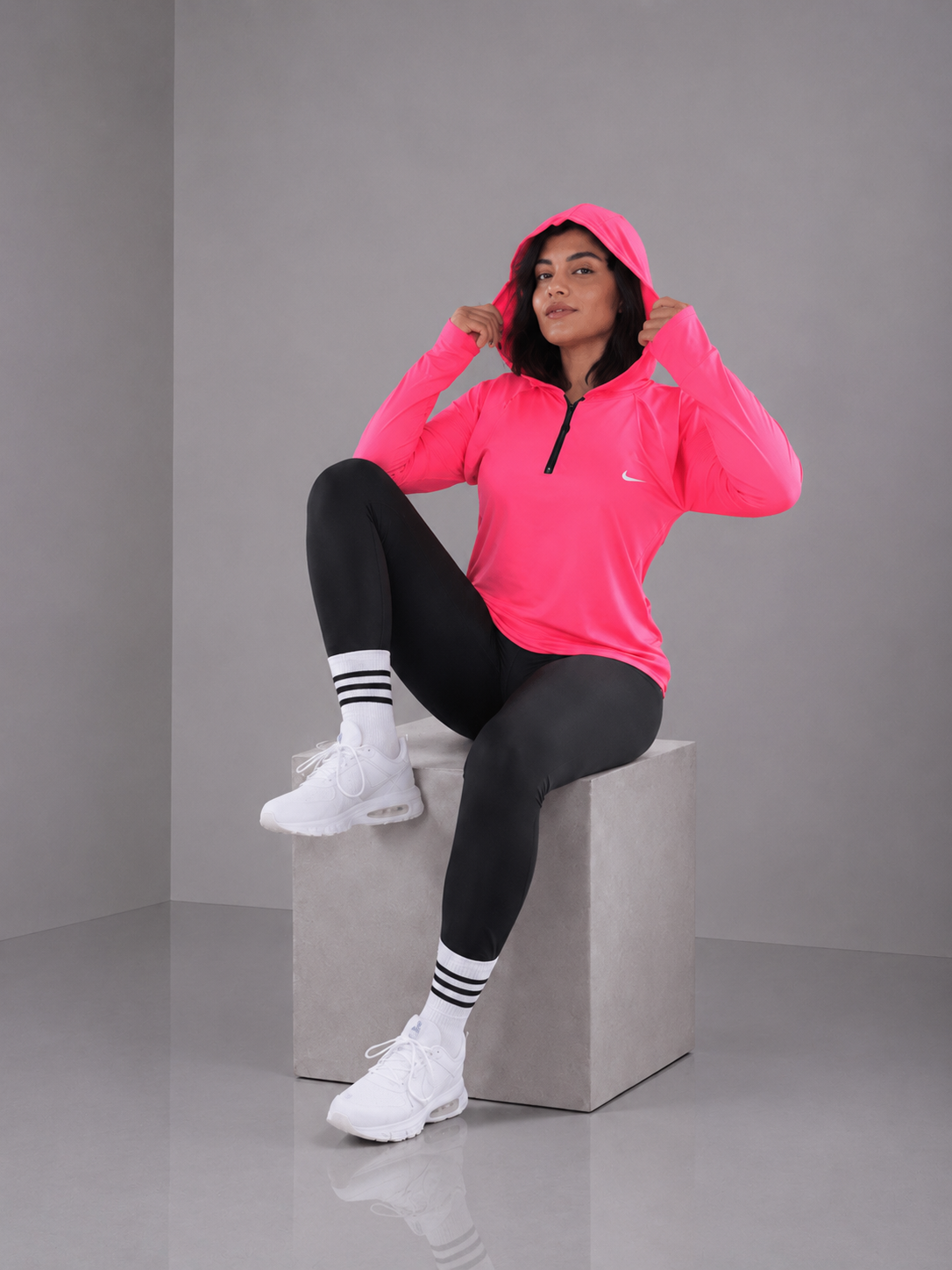 Dry Fit Zipped Sports T-shirt