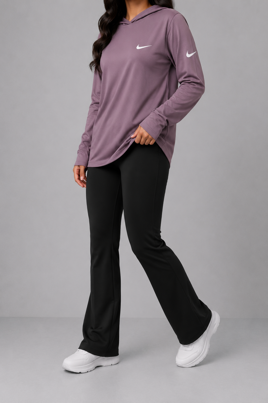 Cotton Hoodie-Style T-shirt